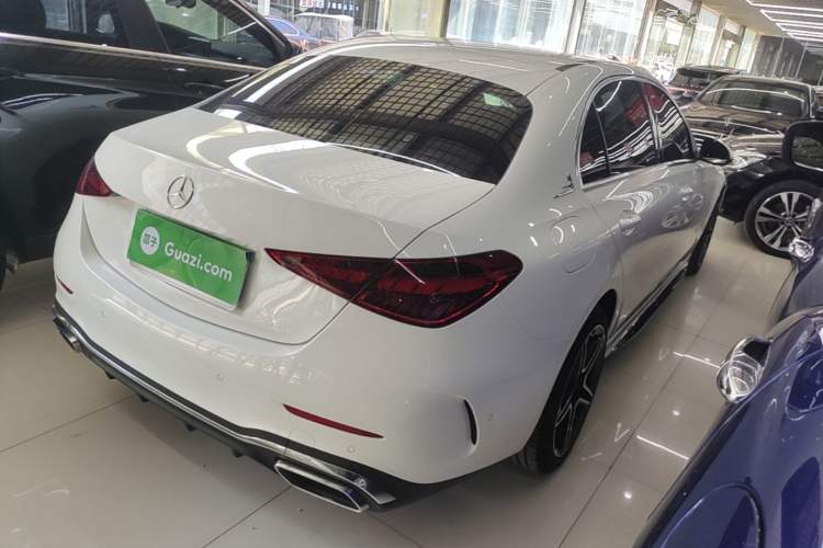 Used Mercedes-Benz C-Class 2022 C 200 L Sport Edition Rear Right 45 Deg