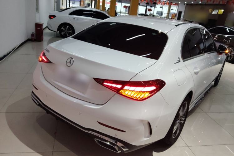 Used Mercedes-Benz C-Class 2022 C 200 L Sport Edition Rear Right 45 Deg