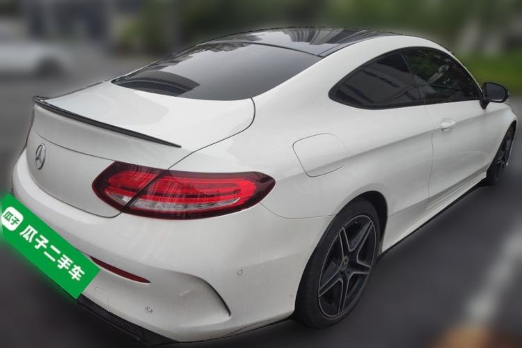 Used Mercedes-Benz C-Class 2022 C 260 Coupe Rear Right 45 Deg