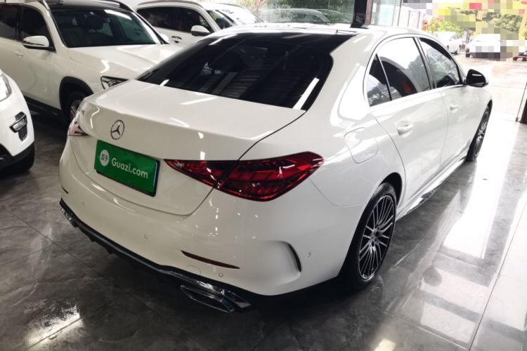 Used Mercedes-Benz C-Class 2022 C 260 L Sport Edition Rear Right 45 Deg