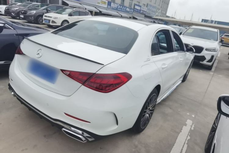 Used Mercedes-Benz C-Class 2022 Restyled C 260 L Sport Edition Rear Right 45 Deg