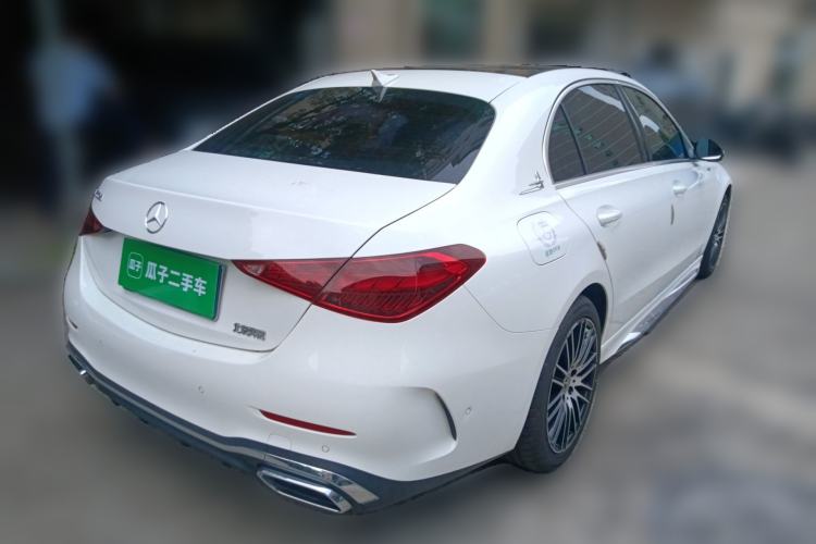 Used Mercedes-Benz C-Class 2022 C 260 L Sport Edition Rear Right 45 Deg