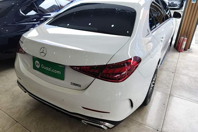 Used Mercedes-Benz C-Class 2022 C 260 L Sport Edition Rear Right 45 Deg