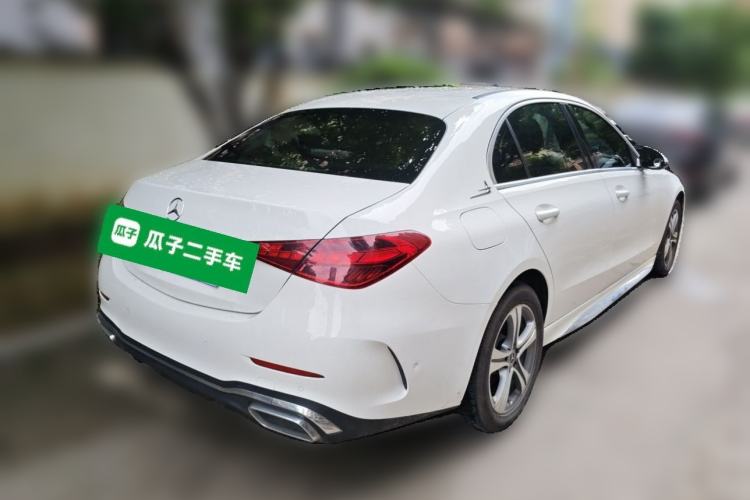 Used Mercedes-Benz C-Class 2022 C 200 L Sport Edition Rear Right 45 Deg