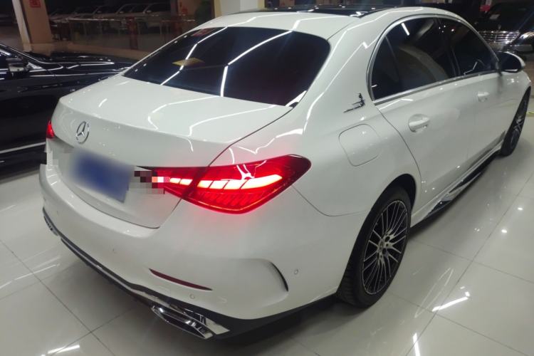 Used Mercedes-Benz C-Class 2022 C 260 L Sport Edition Rear Right 45 Deg