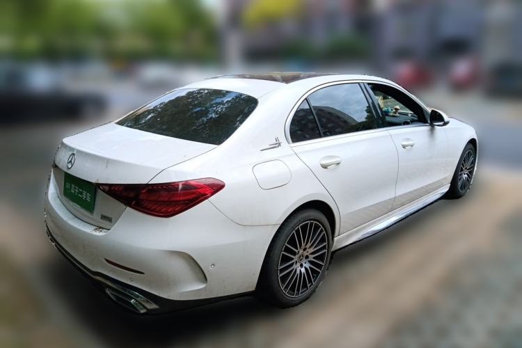 Used Mercedes-Benz C-Class 2022 Restyled C 260 L Sport Edition Rear Right 45 Deg