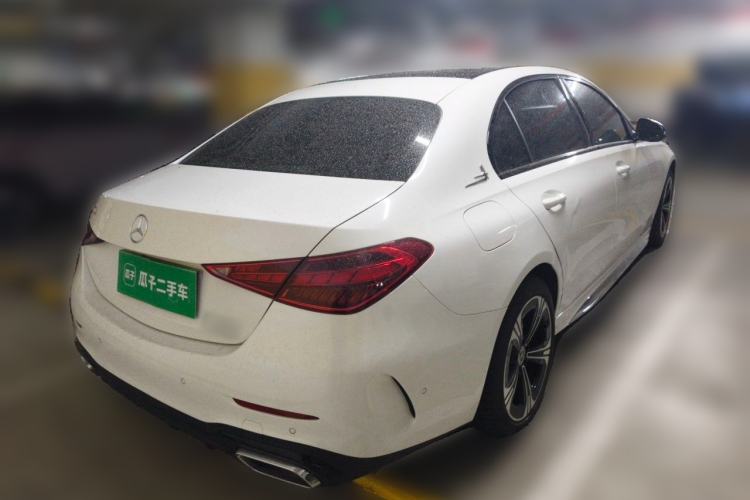 Used Mercedes-Benz C-Class 2022 Revised C 260 L Starry Night Sport Edition Rear Right 45 Deg