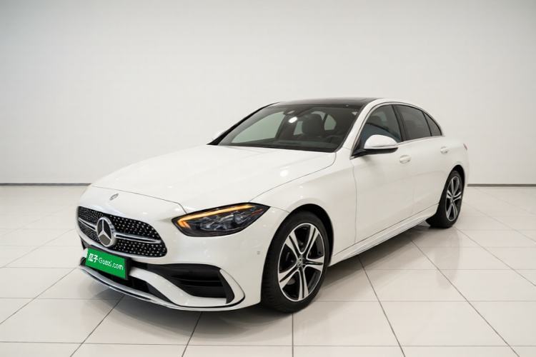 Mercedes-Benz C-Class 2022 Restyled C 200 L Sport Edition с пробегом Guazi used car, China used car export, Used car for sale, Used cars, Cheapest cars for sale