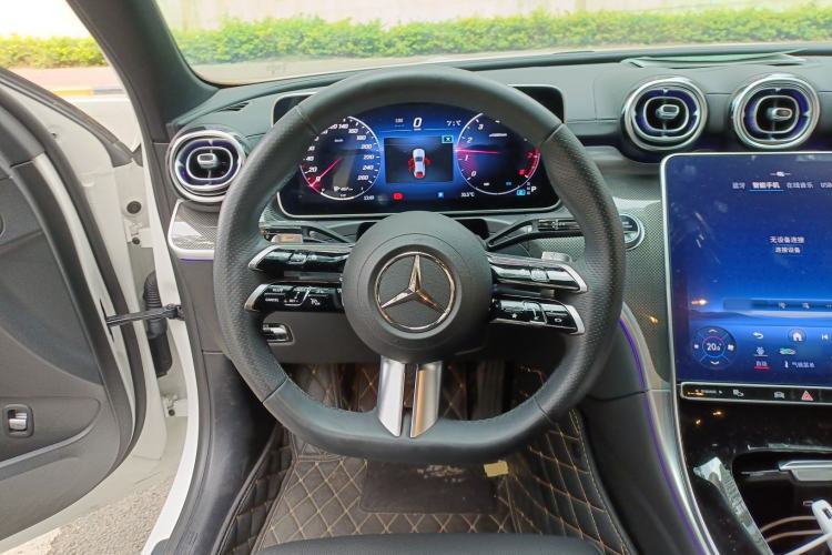 Used Mercedes-Benz C-Class 2022 Revised C 260 L Starry Night Sport Edition Steering Wheel