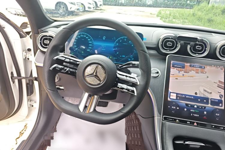 Used Mercedes-Benz C-Class 2022 Revised C 260 L Starry Night Sport Edition Steering Wheel