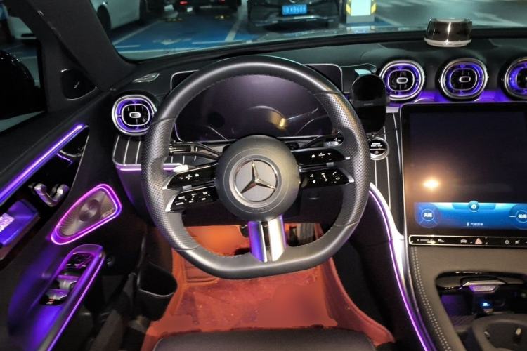 Used Mercedes-Benz C-Class 2022 C 260 L Obsidian Night Sport Edition Steering Wheel