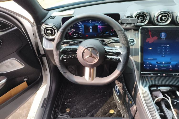 Used Mercedes-Benz C-Class 2022 Revised C 260 L Starry Night Sport Edition Steering Wheel