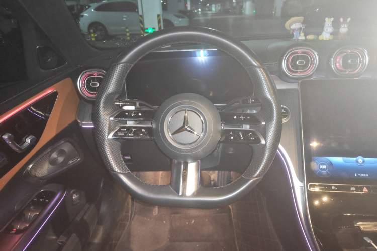 Used Mercedes-Benz C-Class 2022 C 260 L Obsidian Night Sport Edition Steering Wheel