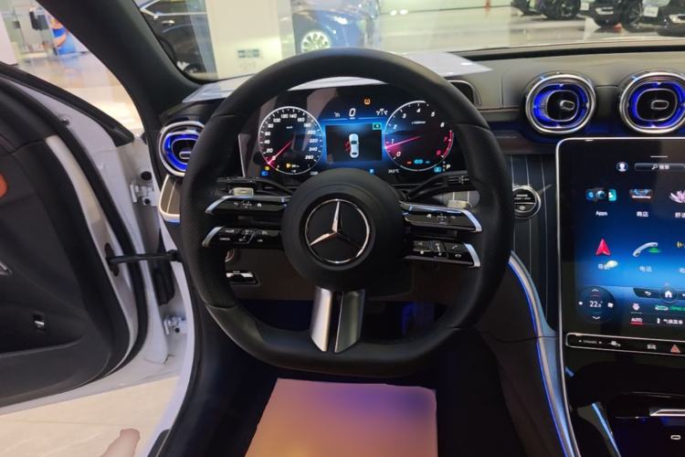 Used Mercedes-Benz C-Class 2022 Revised C 260 L Starry Night Sport Edition Steering Wheel