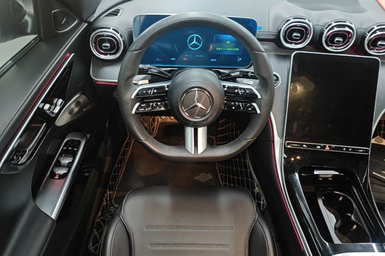 Used Mercedes-Benz C-Class 2022 Revised C 260 L Starry Night Sport Edition Steering Wheel