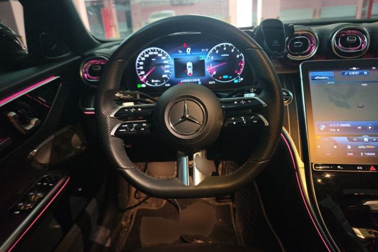 Used Mercedes-Benz C-Class 2022 Revised C 260 L Starry Night Sport Edition Steering Wheel