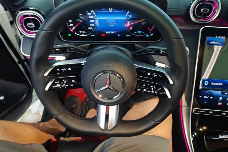 Used Mercedes-Benz C-Class 2022 Revised C 260 L Starry Night Sport Edition Steering Wheel