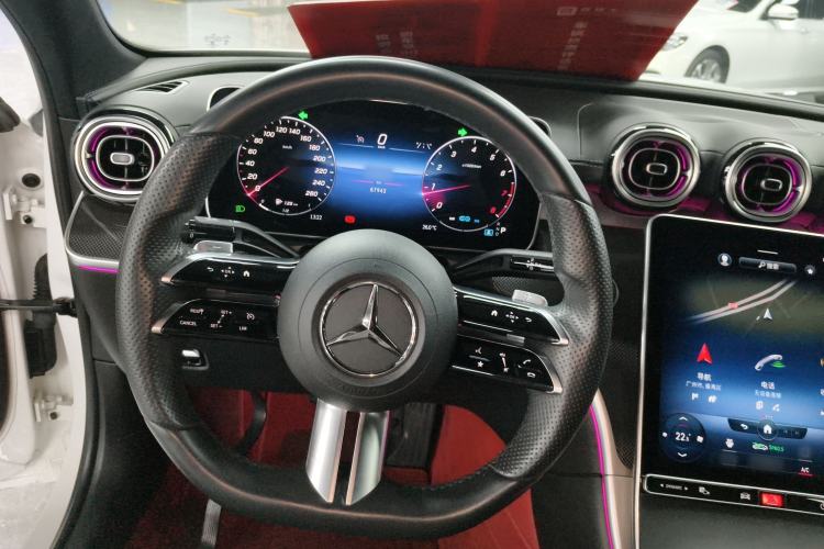 Used Mercedes-Benz C-Class 2022 Restyled C 260 L Sport Edition Steering Wheel