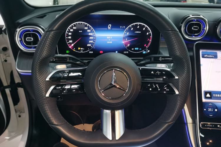 Used Mercedes-Benz C-Class 2022 Revised C 260 L Starry Night Sport Edition Steering Wheel