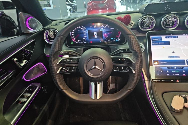 Used Mercedes-Benz C-Class 2022 Revised C 260 L Starry Night Sport Edition Steering Wheel