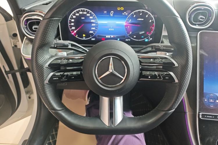 Used Mercedes-Benz C-Class 2022 Restyled C 260 L Sport Edition Steering Wheel