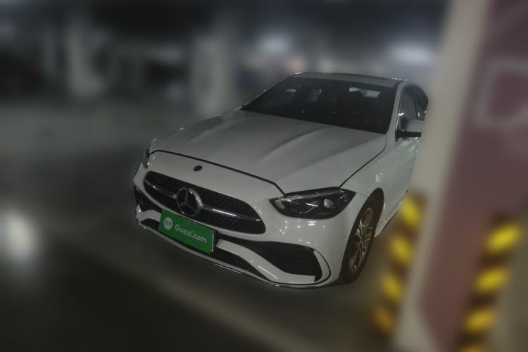 Mercedes-Benz C-Class 2022 Restyled C 200 L Sport Edition с пробегом Guazi used car, China used car export, Used car for sale, Used cars, Cheapest cars for sale