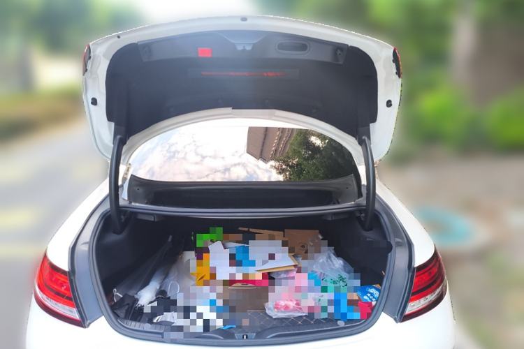 Used Mercedes-Benz C-Class 2022 Refreshed C 260 Coupe Trunk