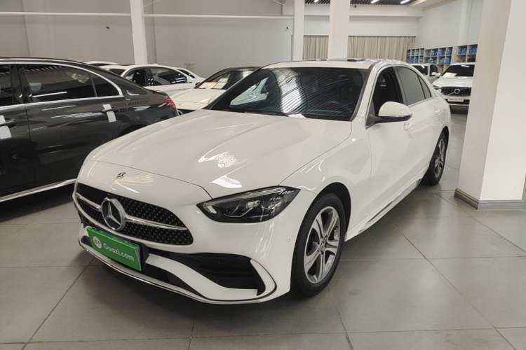 Used Mercedes-Benz C-Class 2022 Restyled C 200 L Sport Edition Guazi used car, China used car export, Used car for sale, Used Mercedes-Benz cars, Cheapest cars for sale