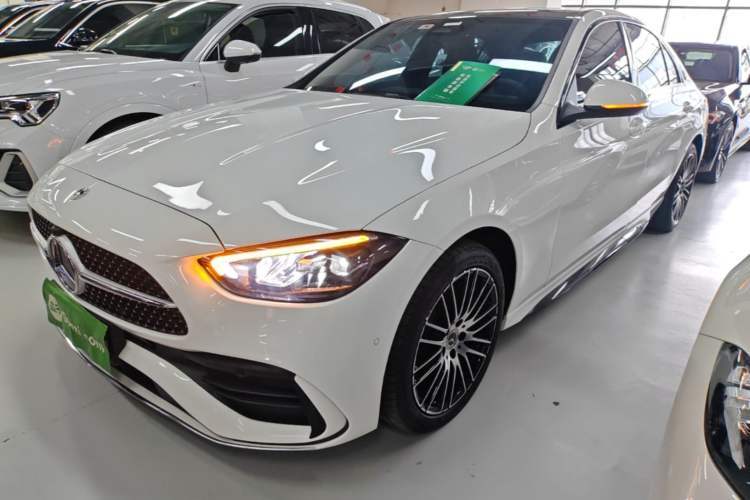 Used Mercedes-Benz C-Class 2022 Restyled C 260 L Sport Edition Guazi used car, China used car export, Used car for sale, Used Mercedes-Benz cars, Cheapest cars for sale