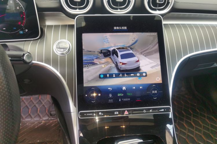 Used Mercedes-Benz C-Class 2023 Restyled C 260 L Sport Edition Audio And AC Panel