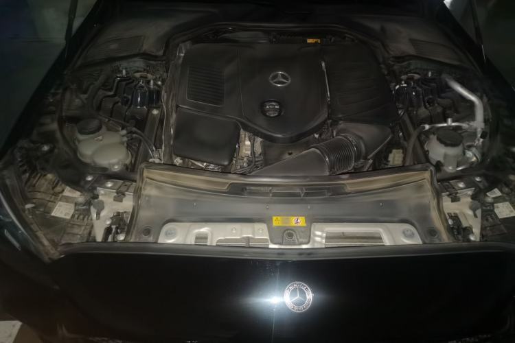 Used Mercedes-Benz C-Class 2023 Second Facelift C 260 L Starry Night Sports Edition Engine Bay