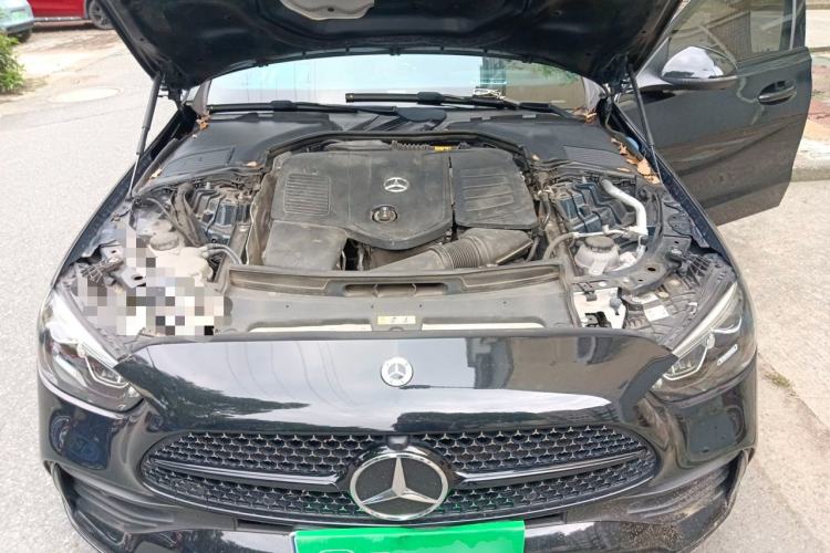 Used Mercedes-Benz C-Class 2023 C 260 L Bright Night Sports Edition Engine Bay