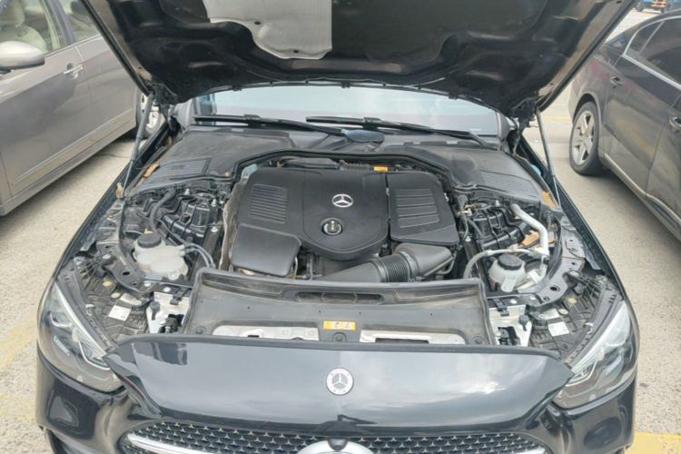 Used Mercedes-Benz C-Class 2023 Second Facelift C 260 L Sport Edition Engine Bay