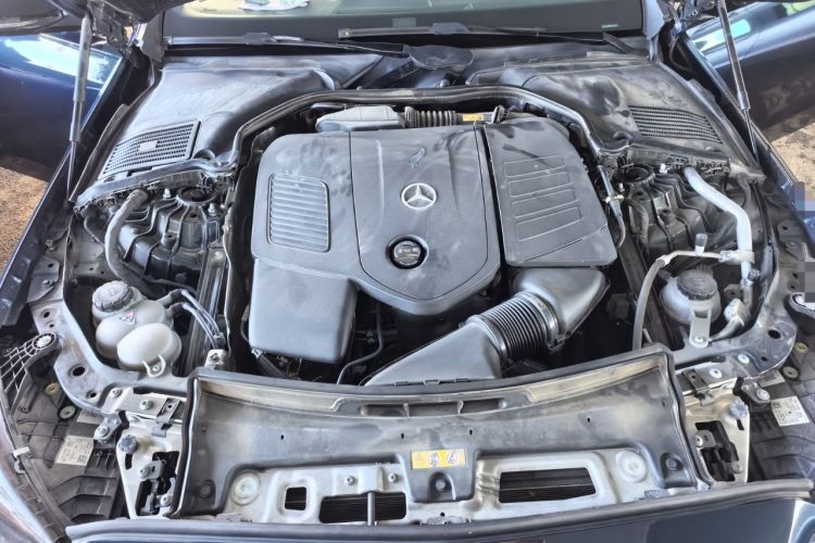 Used Mercedes-Benz C-Class 2023 Restyled C 260 L Night Edition Sports Version Engine Bay