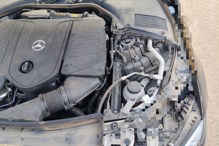 Used Mercedes-Benz C-Class 2023 Second Facelift C 260 L Sport Edition Engine Bay Left