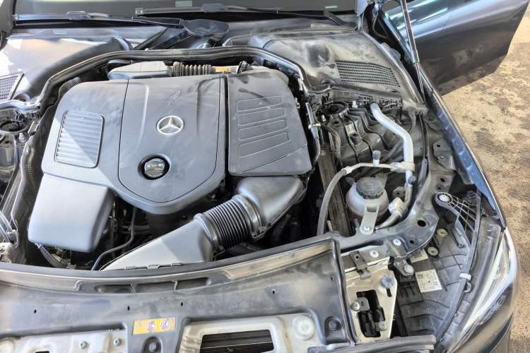 Used Mercedes-Benz C-Class 2023 Restyled C 260 L Night Edition Sports Version Engine Bay Left