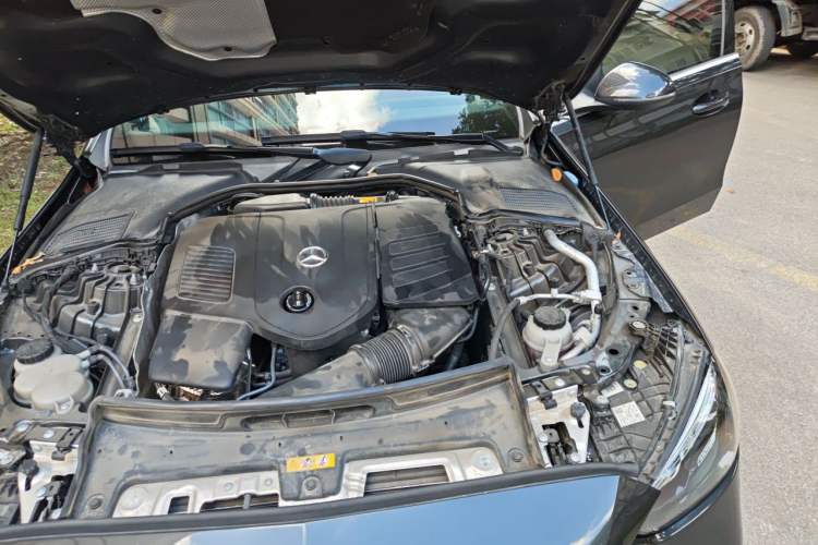 Used Mercedes-Benz C-Class 2023 Second Facelift C 260 L Sport Edition Engine Bay Left