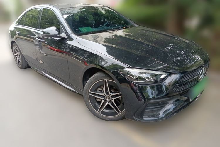 Used Mercedes-Benz C-Class 2023 C 260 L Bright Night Sports Edition Front Right 45 Deg