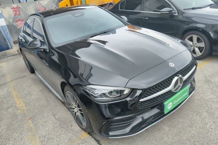 Used Mercedes-Benz C-Class 2023 Second Facelift C 260 L Sport Edition Front Right 45 Deg