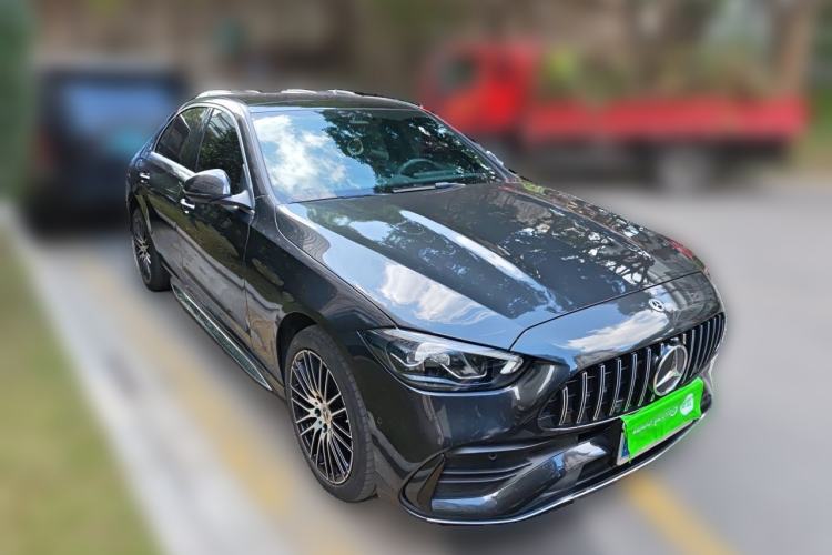 Used Mercedes-Benz C-Class 2023 Second Facelift C 260 L Sport Edition Front Right 45 Deg