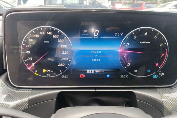 Used Mercedes-Benz C-Class 2023 Second Facelift C 260 L Sport Edition Instrument Cluster