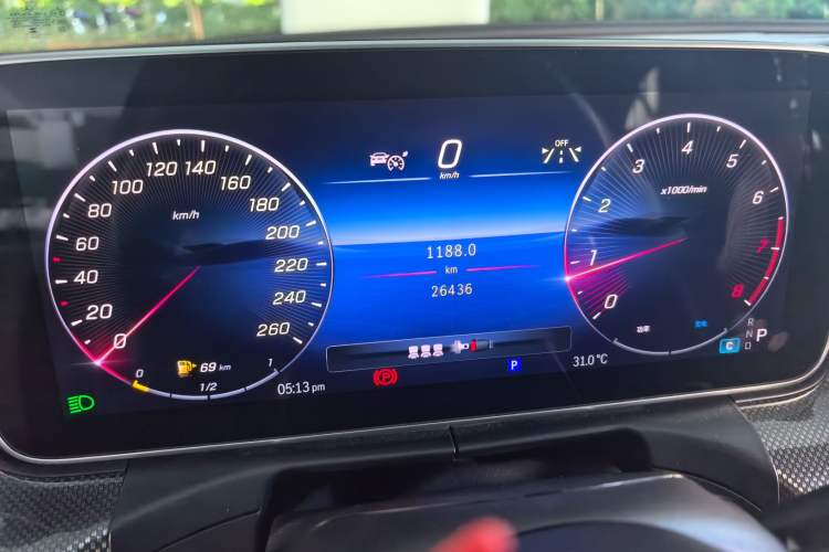 Used Mercedes-Benz C-Class 2023 Restyled C 260 L Night Edition Sports Version Instrument Cluster