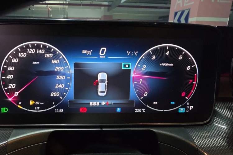 Used Mercedes-Benz C-Class 2023 Restyled C 260 L Night Edition Sports Version Instrument Cluster