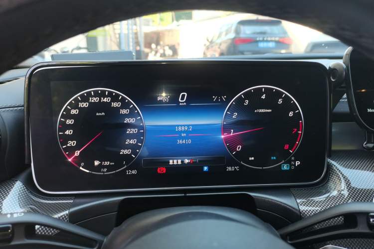 Used Mercedes-Benz C-Class 2023 Restyled C 260 L Sport Edition Instrument Cluster
