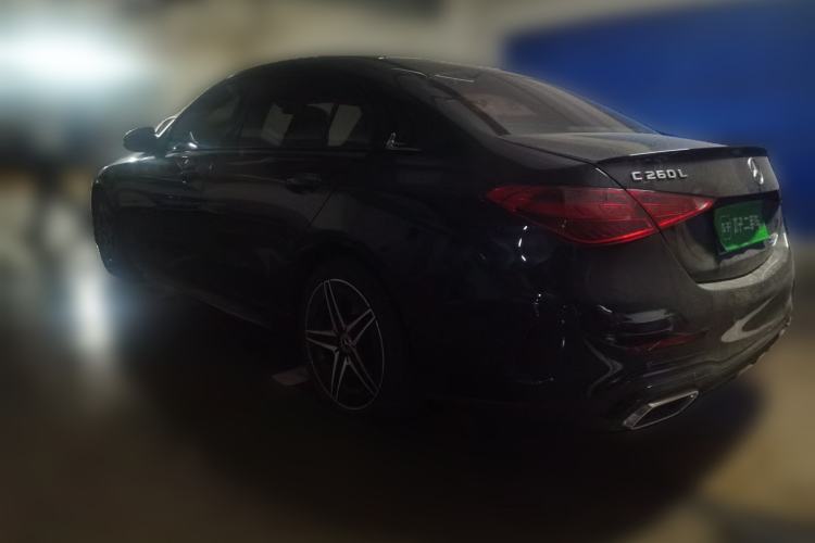 Used Mercedes-Benz C-Class 2023 Second Facelift C 260 L Starry Night Sports Edition Rear Left 45 Deg