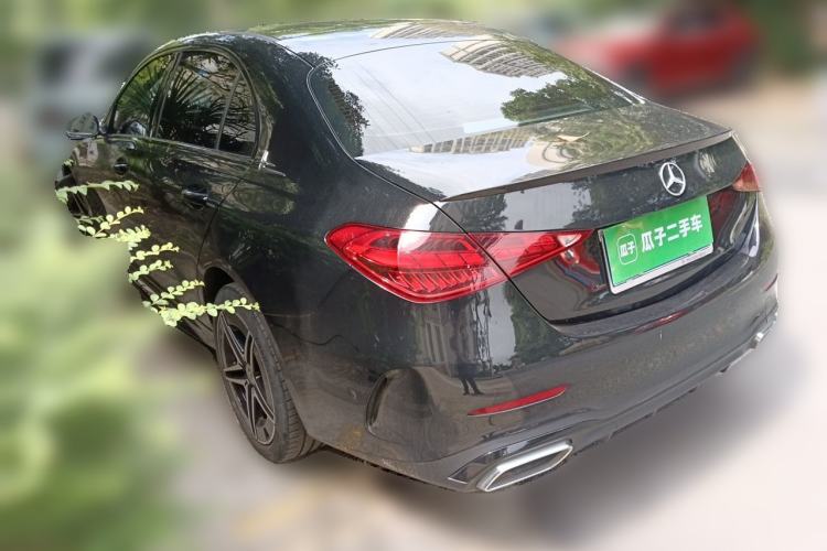 Used Mercedes-Benz C-Class 2023 C 260 L Bright Night Sports Edition Rear Left 45 Deg