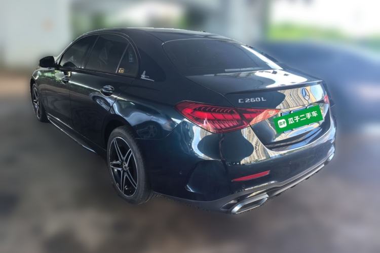 Used Mercedes-Benz C-Class 2023 Restyled C 260 L Night Edition Sports Version Rear Left 45 Deg