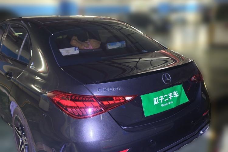 Used Mercedes-Benz C-Class 2023 Second Facelift C 260 L Starry Night Sports Edition Rear Left 45 Deg