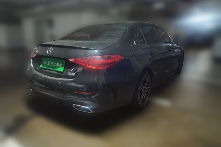 Used Mercedes-Benz C-Class 2023 Second Facelift C 260 L Starry Night Sports Edition Rear Right 45 Deg