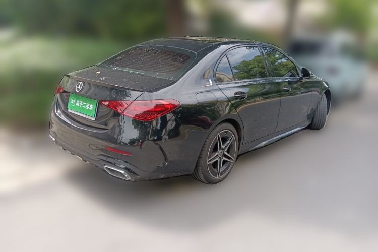 Used Mercedes-Benz C-Class 2023 C 260 L Bright Night Sports Edition Rear Right 45 Deg